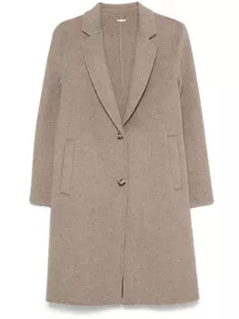 Однобортное пальто Seventy, серый