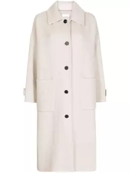 Однобортное пальто STUDIO TOMBOY, бежевый