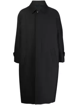 Однобортное пальто VALENTINO GARAVANI, черный