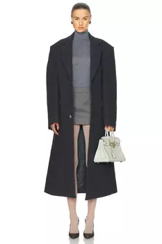 Однобортное пальто WARDROBE.NYC, цвет Charcoal