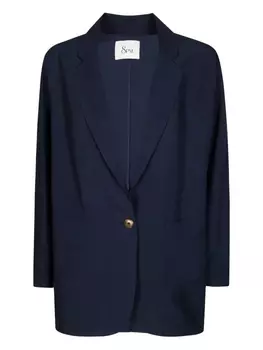 Однобортный блейзер 8pm, синий