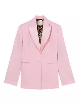 Однобортный блейзер Blumarine, розовый