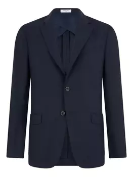 Однобортный блейзер Boglioli, синий