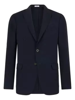 Однобортный блейзер Boglioli, синий