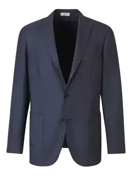 Однобортный блейзер Boglioli, синий