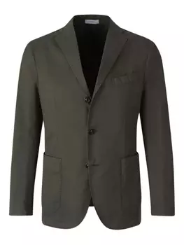 Однобортный блейзер Boglioli, зеленый