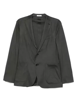 Однобортный блейзер Boglioli, зеленый