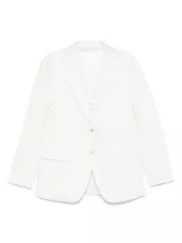 Однобортный блейзер Caruso, белый