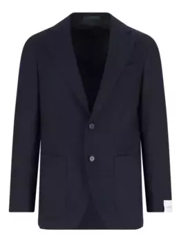 Однобортный блейзер Caruso, синий