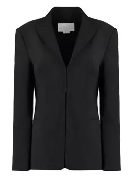 Однобортный блейзер Genny, черный