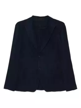 Однобортный блейзер GIORGIO ARMANI, синий