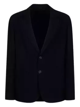 Однобортный блейзер GIORGIO ARMANI, синий