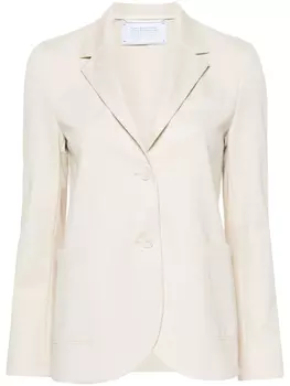 Однобортный блейзер Harris Wharf London, нейтральный