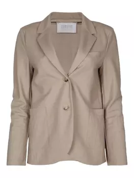 Однобортный блейзер Harris Wharf London, нейтральный