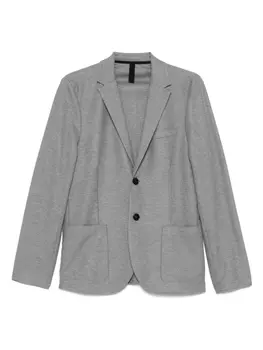 Однобортный блейзер Harris Wharf London, серый