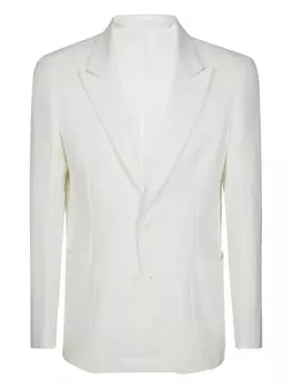 Однобортный блейзер MARSEM, белый
