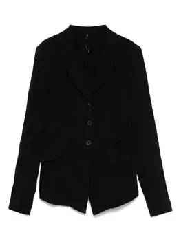 Однобортный блейзер Masnada, черный