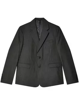 Однобортный блейзер Mfpen, серый