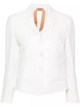 Однобортный блейзер N21, белый
