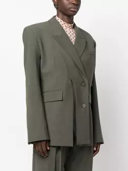 Однобортный блейзер Ottolinger, зеленый