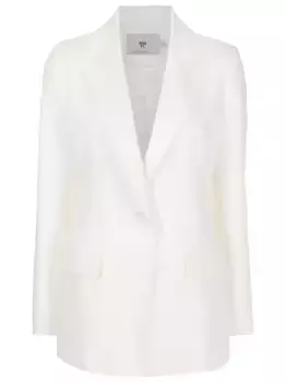 Однобортный блейзер Pequi MISCI, белый