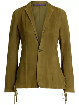 Однобортный блейзер Ralph Lauren Collection, зеленый