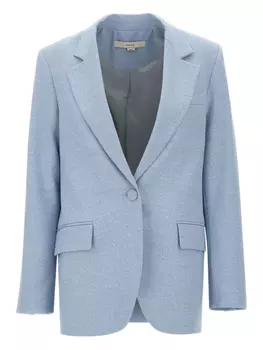 Однобортный блейзер REMAIN, синий