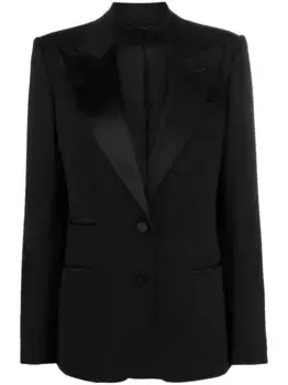 Однобортный блейзер TOM FORD, черный