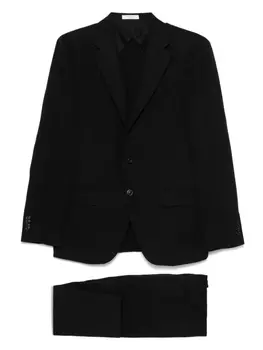 Однобортный костюм Boglioli, черный