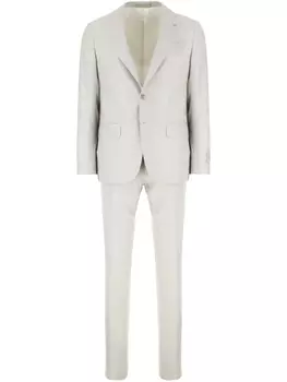 Однобортный костюм Corneliani, серый