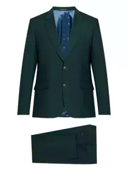 Однобортный костюм-двойка Paul Smith, зеленый