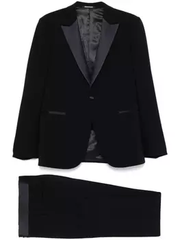 Однобортный костюм Emporio Armani, синий
