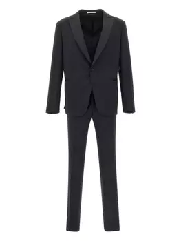 Однобортный костюм Pal Zileri, черный