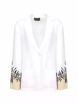 Однобортный льняной жакет Dea Loro Piana