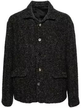 Однобортный пиджак 4SDESIGNS, черный