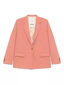Однобортный пиджак A Paper Kid, розовый