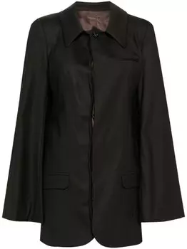 Однобортный пиджак ACT N1, коричневый