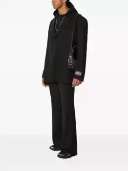 Однобортный пиджак AMBUSH, черный