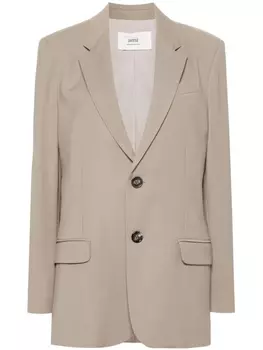 Однобортный пиджак AMI Paris