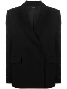 Однобортный пиджак AMIRI, черный