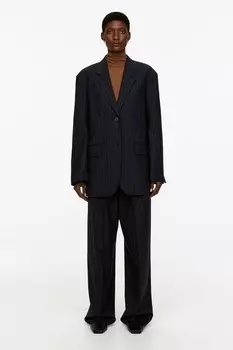 Однобортный пиджак Arket, синий