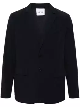Однобортный пиджак ASPESI, синий