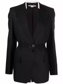 Однобортный пиджак Bela Stella McCartney, черный