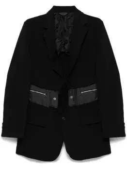 Однобортный пиджак Black Comme Des Garons, черный