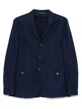 Однобортный пиджак Canali, синий