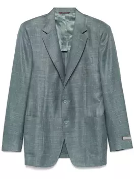 Однобортный пиджак Canali, синий