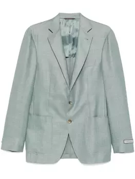 Однобортный пиджак Canali, синий