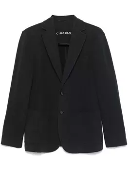 Однобортный пиджак Circolo 1901, черный
