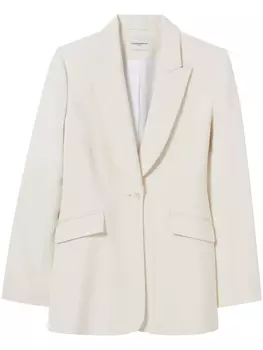 Однобортный пиджак Claudie Pierlot, белый