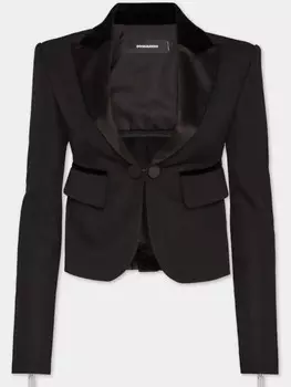 Однобортный пиджак DSQUARED2, черный